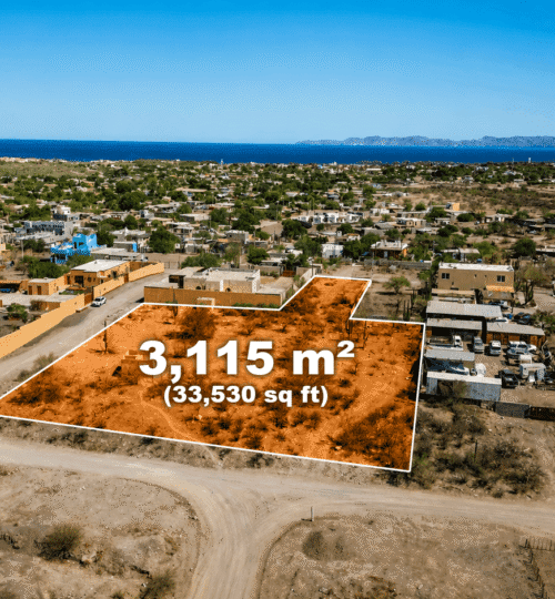 Large Lot with Sea of Cortez Views
