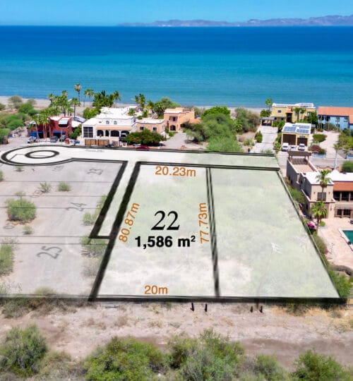 Beachside Lot 22 for Custom Home