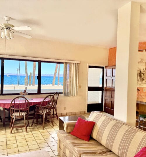 Waterfront Condo on the Loreto Malecon with Unobstructed Sea of Cortez Views