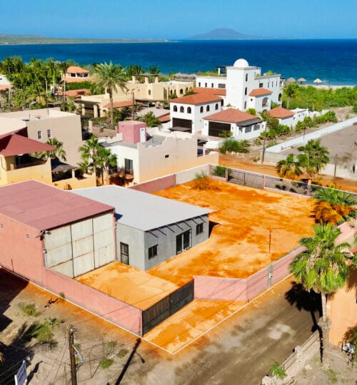 Corner Lot Steps From the Beach in Loreto