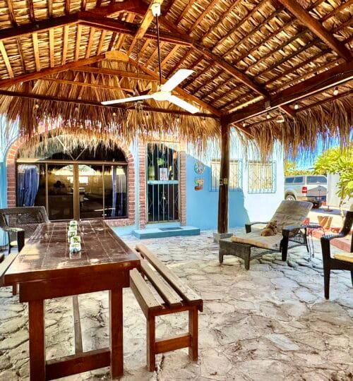 Single-Level Loreto Centro Home 3 Blocks to the Beach | Large Corner Lot