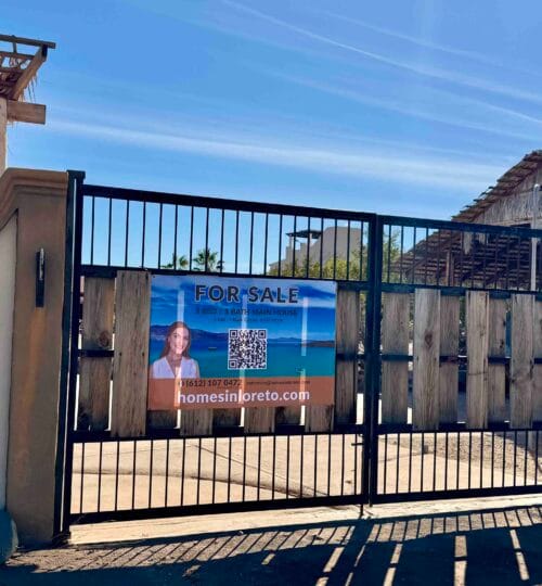 Off-Grid Beachfront Home for Sale in Mil Palmas, Loreto