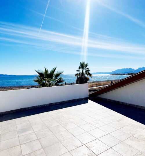 Off-Grid Beachfront Home for Sale in Mil Palmas, Loreto