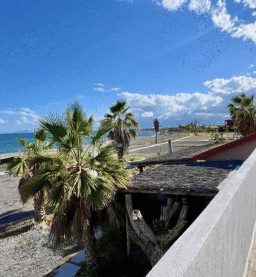 Off-Grid Beachfront Home for Sale in Mil Palmas, Loreto